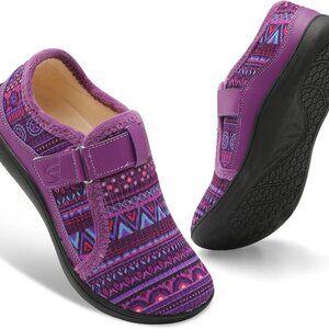 Wide Womens Slippers Adjustable House Shoes Indoor Outdoor Barefoot Slippers Coz